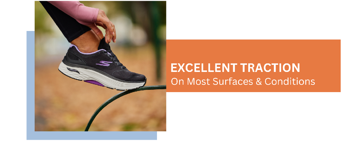 Women's Max Cushioning Arch Fit - Velocity in Black